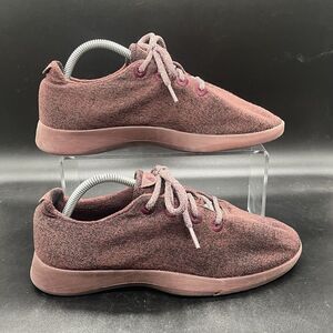 Allbirds merino Wool Runners Womens Maroon Sneakers Size 10 casual walking
